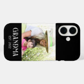 Étui Case-Mate iPhone avec photo de grand-mère éta (Verso (horizontal))