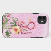 Étui Case-Mate iPhone Flamingo Avec Couronne (Dos (Horizontal))