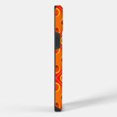étui Case-Mate iPhone orange rétro 1970 (Côté droit)