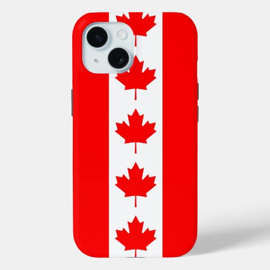 Étui Case-Mate pour Apple iPhone 15 avec drapeau d (Verso)