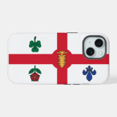 Étui Case-Mate pour Apple iPhone 15 avec drapeau d (Verso Horizontal)