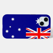 Étui Case-Mate pour Apple iPhone 15 avec drapeau d (Verso (horizontal))