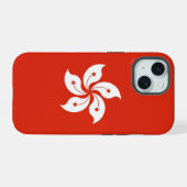 Étui Case-Mate pour Apple iPhone 15 avec le drapea (Verso Horizontal)