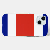 Étui Case-Mate pour Apple iPhone 15 avec le drapea (Verso (horizontal))