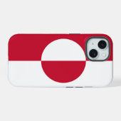 Étui Case-Mate pour Apple iPhone 15 avec le drapea (Verso Horizontal)