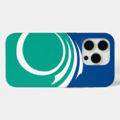 Étui Case-Mate pour Apple iPhone 15 Pro, drapeau d (Verso (horizontal))