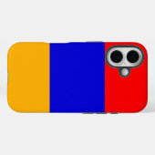 Étui Case-Mate pour Apple iPhone 16 avec drapeau d (Verso (horizontal))
