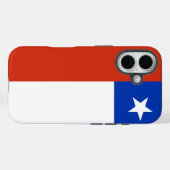 Étui Case-Mate pour Apple iPhone 16 avec le drapea (Verso (horizontal))
