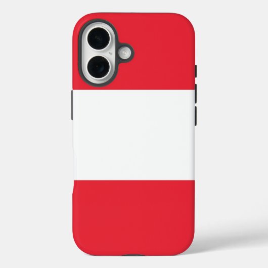 Étui Case-Mate pour Apple iPhone 16 avec le drapea (Verso)
