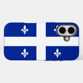 Étui Case-Mate pour Apple iPhone 16 avec Québec, C (Verso (horizontal))