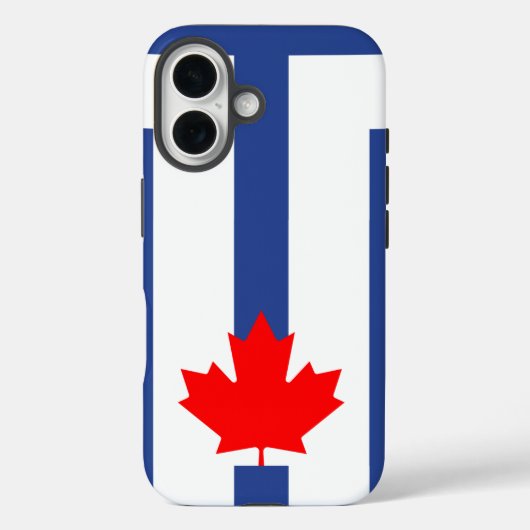 Étui Case-Mate pour Apple iPhone 16 avec Toronto, (Verso)