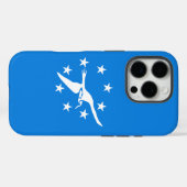 Étui Case-Mate pour Apple iPhone 16 Pro, drapeau d (Verso (horizontal))