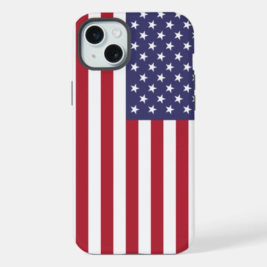 Étui Case-Mate pour iPhone 15 Plus avec drapeau am (Verso)