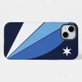Étui Case-Mate pour iPhone 15 Plus, drapeau de Col (Verso Horizontal)