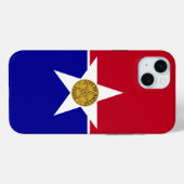 Étui Case-Mate pour iPhone 15 Plus, drapeau de Dal (Verso (horizontal))