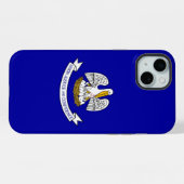 Étui Case-Mate pour iPhone 15 Plus, drapeau de Lou (Verso Horizontal)