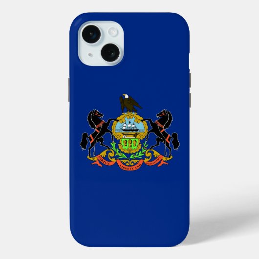 Étui Case-Mate pour iPhone 15 Plus, drapeau de Pen (Verso)