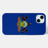 Étui Case-Mate pour iPhone 15 Plus, drapeau de Pen (Verso (horizontal))