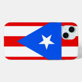Étui Case-Mate pour iPhone 15 Plus, drapeau de Por (Verso (horizontal))