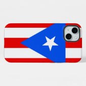Étui Case-Mate pour iPhone 15 Plus, drapeau de Por (Verso Horizontal)