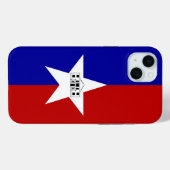 Étui Case-Mate pour iPhone 15 Plus, drapeau de San (Verso (horizontal))