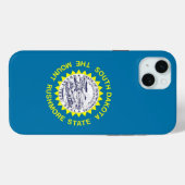 Étui Case-Mate pour iPhone 15 Plus, drapeau du Dak (Verso (horizontal))