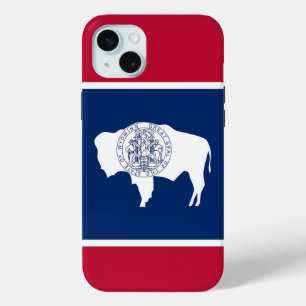 Étui Case-Mate pour iPhone 15 Plus, drapeau du Wyo
