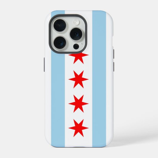 Étui Case-Mate pour iPhone 15 Pro, drapeau de Chic (Verso)