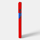 Étui Case-Mate pour iPhone 15 Pro, drapeau de Port (Verso / Gauche)
