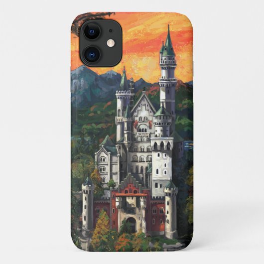 Étui Case-Mate pour iPhone Château Neuschwanstein (Dos)