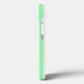 Étui Case-Mate pour iPhone rayures de bonbons vert (Verso / Gauche)
