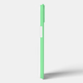 Étui Case-Mate pour iPhone rayures de bonbons vert (Verso / Droite)