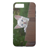 Étui Case-Mate Tough Plus pour iPhone 7 Kitten bla (Dos)