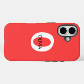 Étui Case-Mate Tough pour iPhone 16 INITIAL PERSON (Verso (horizontal))