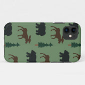 Étui Casemate iPhone 5 Woodland Bear Moose (Dos (Horizontal))