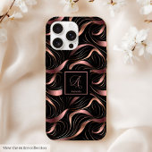 Étui chic Case-Mate pour iPhone 15 Rose Gold Tenda