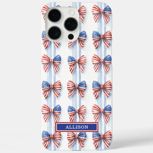 Étui Coordonné Monogrammé Case-Mate iP à Nœuds Pat (Verso)