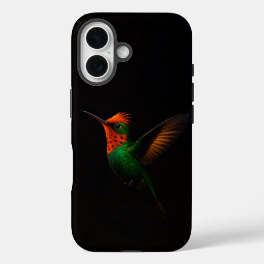 Étui Coquette matelassé pour iPhone 16 Black 4 Lux (Verso)