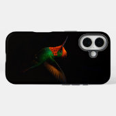 Étui Coquette matelassé pour iPhone 16 Black 4 Lux (Verso (horizontal))