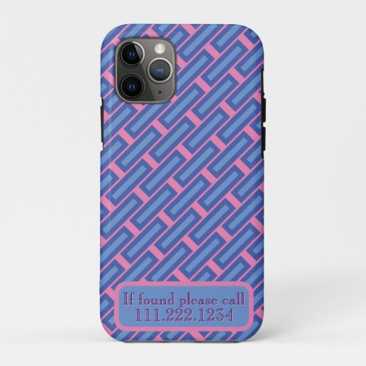 Étui "Crossweave" pour iPhone / iPad (Dos)