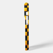 Étui de bloc géométrique 3D moderne - Jaune indust (Verso / Gauche)