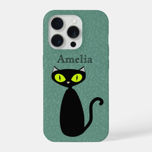 Étui de chat Mod couleur personnalisée (Verso)