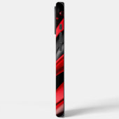 Étui de coque arrière mobile à dégradé 3D rouge et (Verso / Gauche)