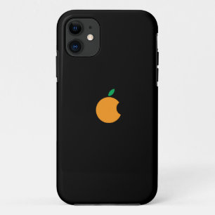 étui de iphone avec logo orange
