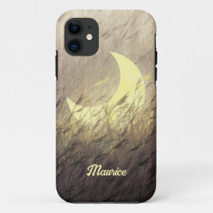 Étui de protection personnalisé pour iPhone Moon i