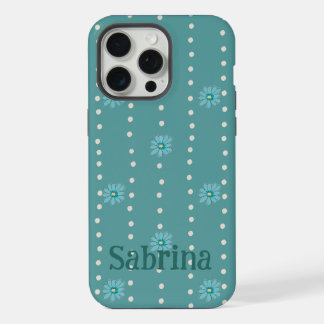 Étui de protection personnalisé pour iPhone vert à