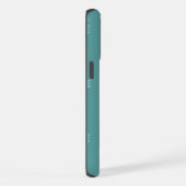 Étui de protection personnalisé pour iPhone vert à (Côté droit)