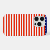 Étui de smartphone avec drapeau des États-Unis (Verso Horizontal)