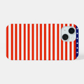 Étui de smartphone avec drapeau USA (Verso Horizontal)