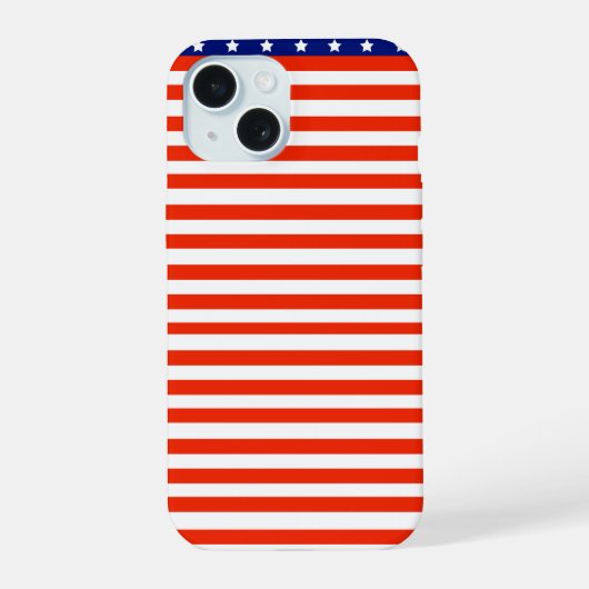 Étui de smartphone avec drapeau USA (Verso)